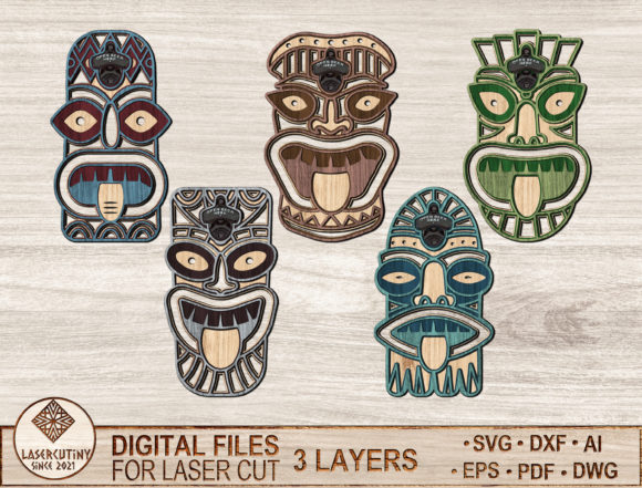 Aboriginal Mask Beer Openers