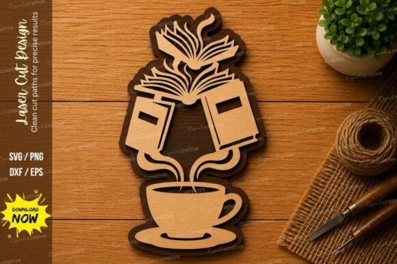 Coffee Lovers SVG: Romantic Cup Design Files